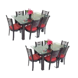 Table à manger en bois de haute qualité Ensemble de table à manger Meubles de salle à manger Prix de gros avec 4-6 chaises - Product Image 2