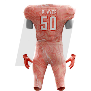 Conjunto de camisetas y pantalones de fútbol americano de estilo de diseño y logotipo personalizado, suministro directo de fábrica, uniforme de fútbol americano de secado rápido - Product Image 3