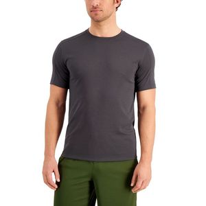 T-Shirt da Allenamento ID Ideology per Uomo, 100% Poliestere Birdseye, Grigio Antracite 4XB, Stile Performance con Stampa a Compressione e Serigrafia - Product Image 1