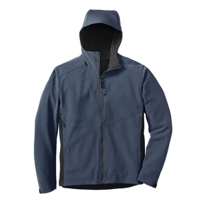 Wholesale Breathable Unisex <b>Lightweight</b> Canvas Softshell Jacket Plus+ <b>Parka</b> Waterproof Windproof Eco-Friendly Stand Front - Product Image 1