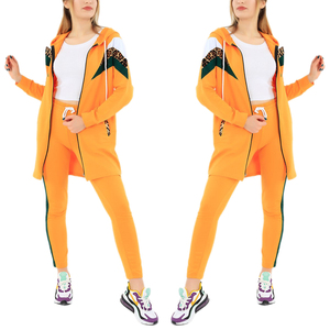 Alta calidad de tamaño personalizado de invierno con capucha Casual sólido mujeres chándales Jogging trajes más vendidos - Product Image 5