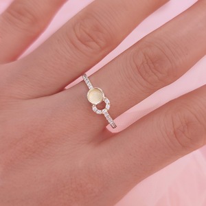 Plata de Ley 925 leche materna circón joyería encontrar componente aniversario regalo de boda chapado en oro ligero para mujeres - Product Image 1