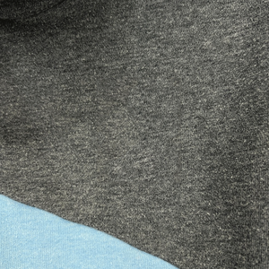 Sudadera con capucha de cuello cruzado azul blanco de primera calidad para mujer con bolsillos rosas, jersey de lana de algodón transpirable, ropa de calle con capucha - Product Image 6