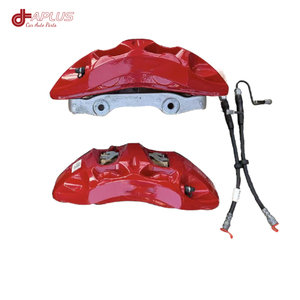 Kit de frenos completo de alto rendimiento, discos de freno de hierro fundido delanteros de 375 mm y traseros de 330 mm para Audi A8 - Product Image 2