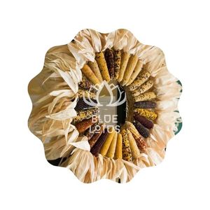VENTA CALIENTE Blue Lotus 2025 Maíz seco para decoración Estilo de granja natural Adorno de exhibición para el hogar - Product Image 1