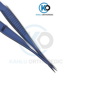 KAHLU-Tijeras de microcirugía oftalmológica, herramienta ortopédica recta de 5mm de hoja larga, muy alta calidad - Product Image 6