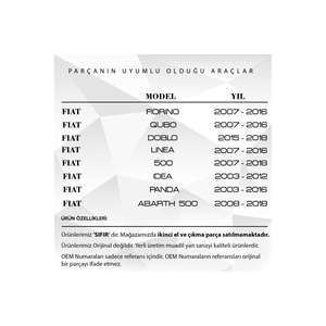 Caoutchouc de réglage de capot de coffre pour Citroen, Peugeot, Fiat, Alfa Romeo - Product Image 5