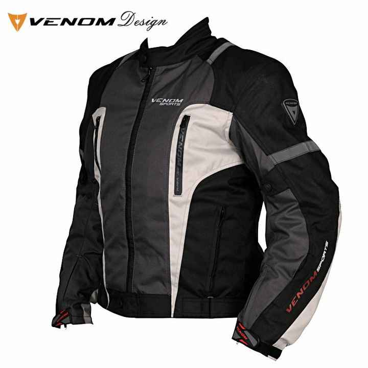 VENOM AIR RACING 4 SEASONS GREY JACKET XXL SIZE