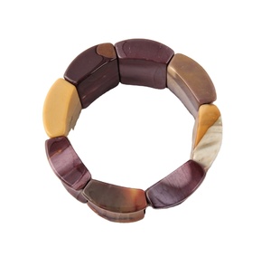 Women's Handmade Eco-friendly Heart-Shaped Wide <b>Stretch</b> DIY Multicolor Resin <b>Bracelets</b> Hot Selling Chunky Bangle Fashion - Product Image 2
