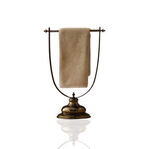 Porte-serviettes en laiton fait main, conçu par des artisans expérimentés pour des salles de bain de qualité, décoration de luxe, durable, solide, de qualité supérieure - Product Image 4