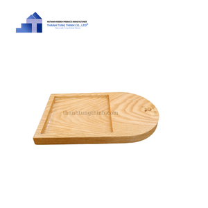 Venta caliente-Bandeja de madera Bandeja de servicio Bandeja de madera Logotipo personalizado para utensilios de cocina de Vietnam para mayoristas - Product Image 4