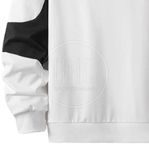 ชุดวอร์มผู้ชายผ้าคอตตอนผ้าโพลีเอสเตอร์ดีไซน์แบบมีซิปเสื้อวอร์มสำหรับวิ่งจ๊อกกิ้ง - Product Image 6