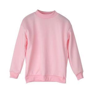 Sudadera informal de manga larga con hombros descubiertos y cuello simulado para mujer, envío directo, logotipo personalizado - Product Image 2