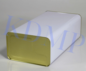 Boîte carrée de 2 litres avec logo personnalisé, étanche à l'air, contenant de peinture à l'huile industrielle pour produits ménagers, plaque d'étain - Product Image 5