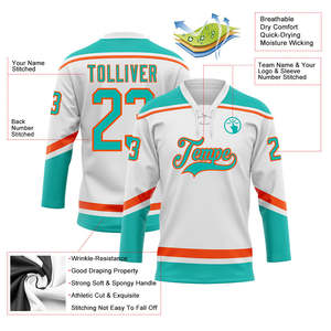 Logo personnalisable design maillot de hockey sur glace grande taille USA Europe pour adultes Service OEM disponible - Product Image 6