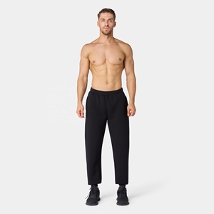 Custom Logo Men Casual Jogger Sweatpants Woolen Breathable Oversized Plain Blank Training Pants Loose Fit <b>Drawstring</b> Closure - Product Image 4