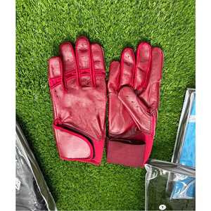 Guantes de Bateo de Béisbol de Agarre Superior al por Mayor, de Cuero Suave, Resistentes al Sudor, para Práctica y Juegos - Product Image 6