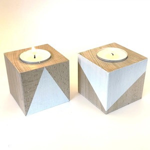 Bougeoir en bois à six colonnes, idéal pour la décoration intérieure, centre de table et éclairage festif, fabriqué à la main en Inde - Product Image 1