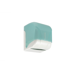Dispenser di Carta Igienica Verde a Fogli Singoli in Plastica ABS B2B - Product Image 1