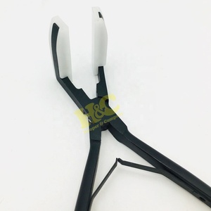 <b>Tape</b> Pliers Stainless Steel Pliers <b>Micro</b> Nano Ring Hair Extensions Opener Removal Tool Hair Loop Styling Tool Logo Packing - Product Image 2