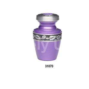 ขายดีเครื่องเงินสลักรูปใบไม้จากเงินสำหรับเก็บขี้เถ้าของมนุษย์พร้อมถุงกำมะหยี่ฟรี - Product Image 2