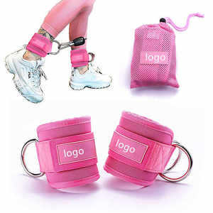 Sangles de cheville réglables GAF pour machines à câbles, sangle de cheville rembourrée en néoprène pour l'entraînement des jambes, sangle de cheville de fitness robuste - Product Image 6