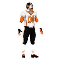 Qualité supérieure, prix raisonnable, uniforme de football américain pour homme, uniforme de football américain à sublimation personnalisée