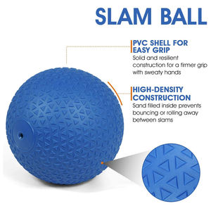 Pelota de medicina para entrenamiento de Fitness, duradera, de fábrica, superventas - Product Image 3