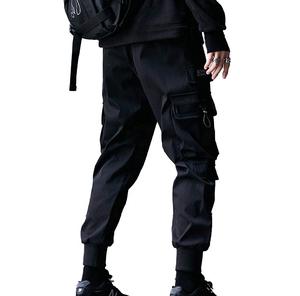 Pantalones de chándal hechos a medida para hombre, pantalones de chándal apilados con bolsillo para hombre, pantalones de chándal apilados para hombre hechos en Pakistán - Product Image 4