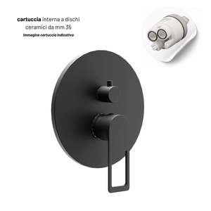 Valvola deviatrice miscelatore doccia a parete a 3 vie con sistema di installazione Box serie fori Sprint-rubinetti bagno e doccia - Product Image 3