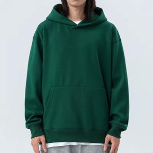 Suéter con capucha de terciopelo y algodón de peso pesado para hombre, suéter de lana Polar ajustado grueso, Sudadera con capucha para mujer - Product Image 1