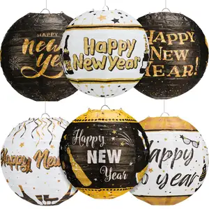 Wholesale Round Shaped Hanging Lantern Decorations Set Mixed Theme Bulk Paper Lanterns Other Party Decoration