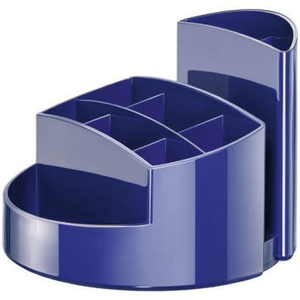 HAN RONDO 14 X 10.9 X 14 cm Polystyrene Blue Pencil Case for Desktop & <b>Drawer</b> Organizers - Product Image 2