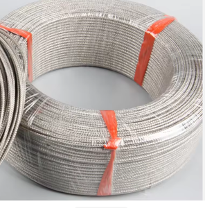 Câble de compensation industriel blindé multicouche résistant à la chaleur, fil d'extension de thermocouple électrique de type E J K - Product Image 2