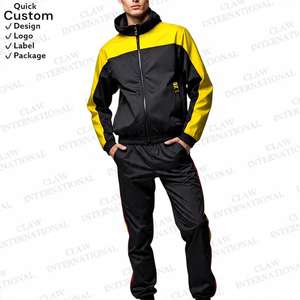 ชุดกันลมผ้าไนลอนขนาดใหญ่สำหรับทุกเพศชุดวอร์ม2ชิ้นน้ำหนักเบาสำหรับสไตล์สตรีทแวร์ - Product Image 2