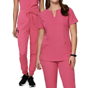 2025ชุดเครื่องแบบพยาบาลแฟชั่นคอปกแขนสั้นชุดยูนิฟอร์ม - Product Image 5