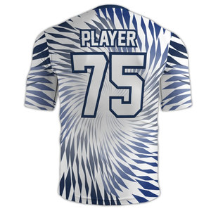 Camisetas de Fútbol Personalizadas al por Mayor, Transpirables, Sublimadas, de Manga Corta, Tallas Grandes, 100% Poliéster, para la Temporada de Invierno - Product Image 4