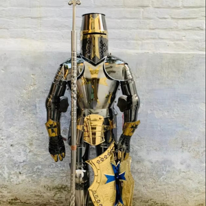 2024 Traje de armadura de caballero templario de alta calidad más vendido | Caballeros cruzados - Product Image 1