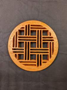 Affordable <b>Wooden</b> <b>Trivet</b> Designed To Protect Counters And Tables From Hot Pots Pans And Bowls Everyday - Product Image 4