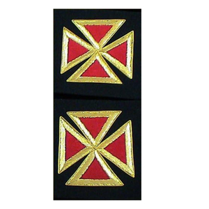 Parche de bandera Estados Unidos personalizado nuevo bordado de Regalia masónico parche de bandera con servicio OEM Estados Unidos - Product Image 3