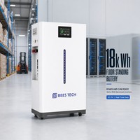 Système de stockage d'énergie solaire hybride domestique de 18 kW avec batterie