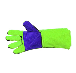 ถุงมือช่างเชื่อมออกแบบโลโก้ระบายอากาศได้ดี - Product Image 4