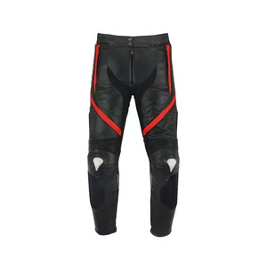 Traje de moto de cuero resistente de 2 piezas, cortavientos y cómodo, en oferta. - Product Image 2