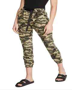New Arrival Customized Women's Summer Flat Front Joggers <b>Pants</b> Mid Fitness Gym <b>Trousers</b> Bangladesh Oriented Sports Exercise - Product Image 3