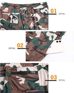 Pantalones cortos de compresión para correr para hombre con cordón 2 en 1, pantalones cortos deportivos para hombre, ropa deportiva negra, pantalones cortos con forro para hombre - Product Image 5