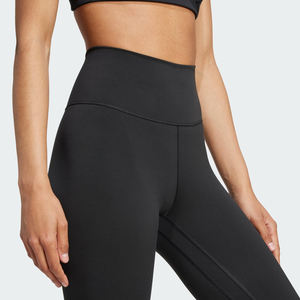 Mallas de gimnasio de cintura alta para mujer, Spandex, poliéster, estiramiento de cuatro vías, estampado Digital, patrón sólido, ropa deportiva, venta al por mayor, Bangladesh - Product Image 6