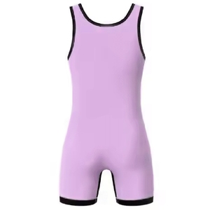 Tissu en polyester et élasthanne de haute qualité, vente en gros, impression par sublimation personnalisée pour hommes, justaucorps de lutte - Product Image 6