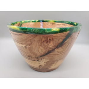 Best Quality Wooden and Resin Food Serving <b>Bowl</b> Best Selling Round <b>Large</b> Size Tableware Kitchenware Serving <b>Bowl</b> - Product Image 4