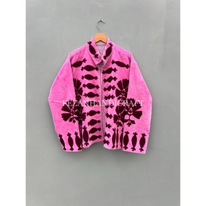 Women Coat Blazer Vintage Jacket <b>Velvet</b> Coat Unisex Jacket Inside Cotton Lining Jacket Hippie Style Party Wear Coat - Product Image 3