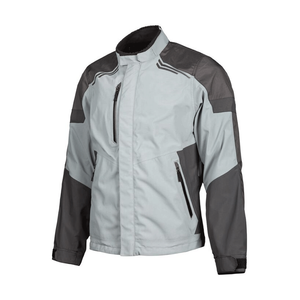 Gris oscuro Hi-Viz amarillo Touring motocicleta protección moto chaqueta para hombres impermeable motocicleta Cordura textil chaquetas - Product Image 5